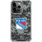NHL New York Rangers Camo iPhone 16 Pro Clear Case